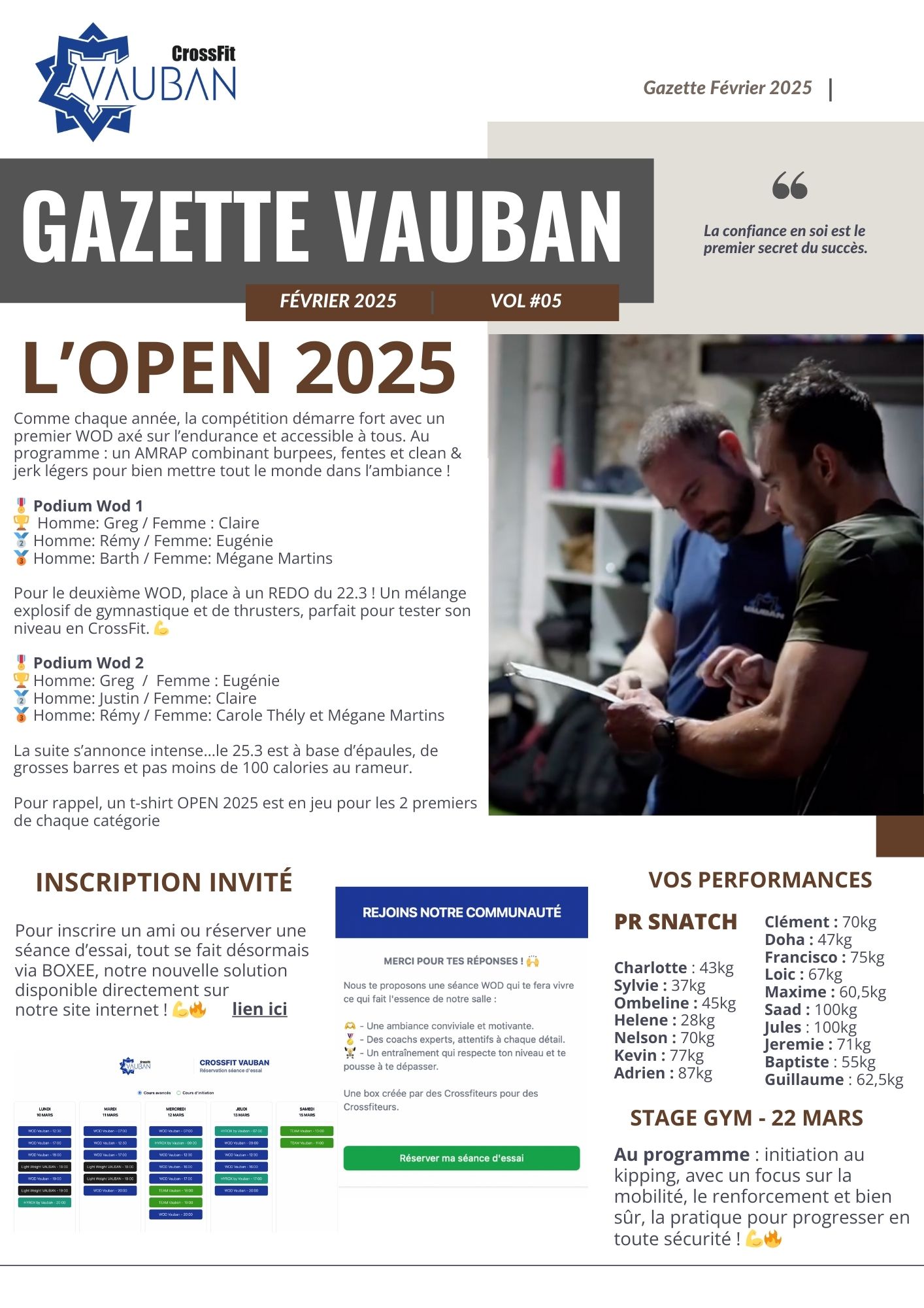newsletter vauban 5