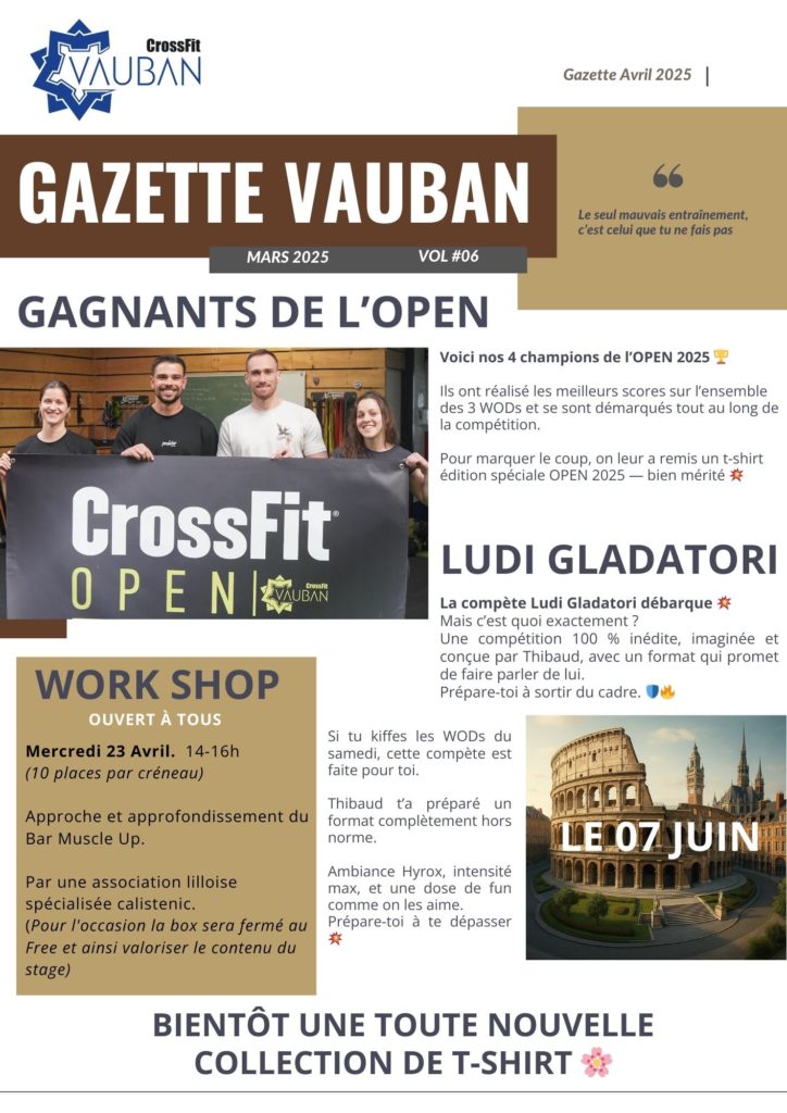 newsletter vauban 6